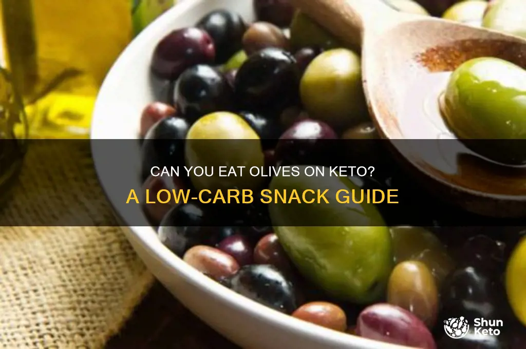 are olives on the keto diet