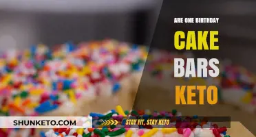 Are One Birthday Cake Bars Keto-Friendly? A Sweet Investigation