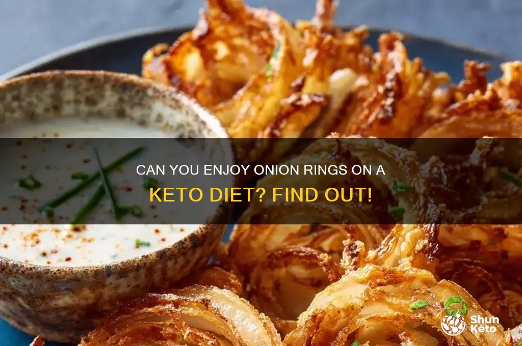 are onion rings on keto diet