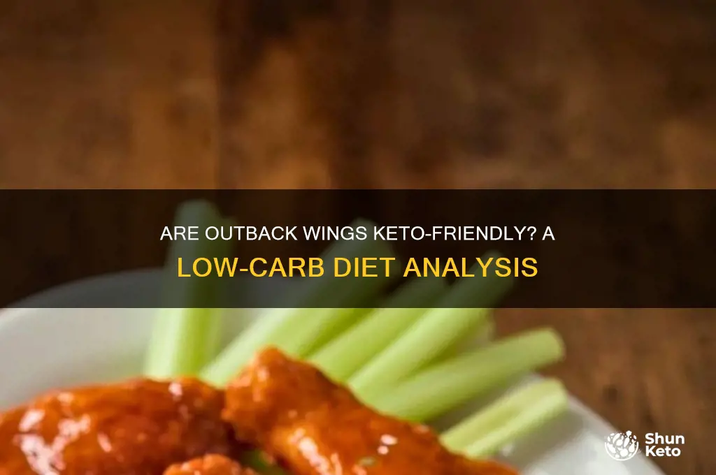 are outback wings keto