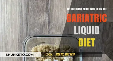 Outburst Fruit Bars: Bariatric Liquid Diet-Friendly?