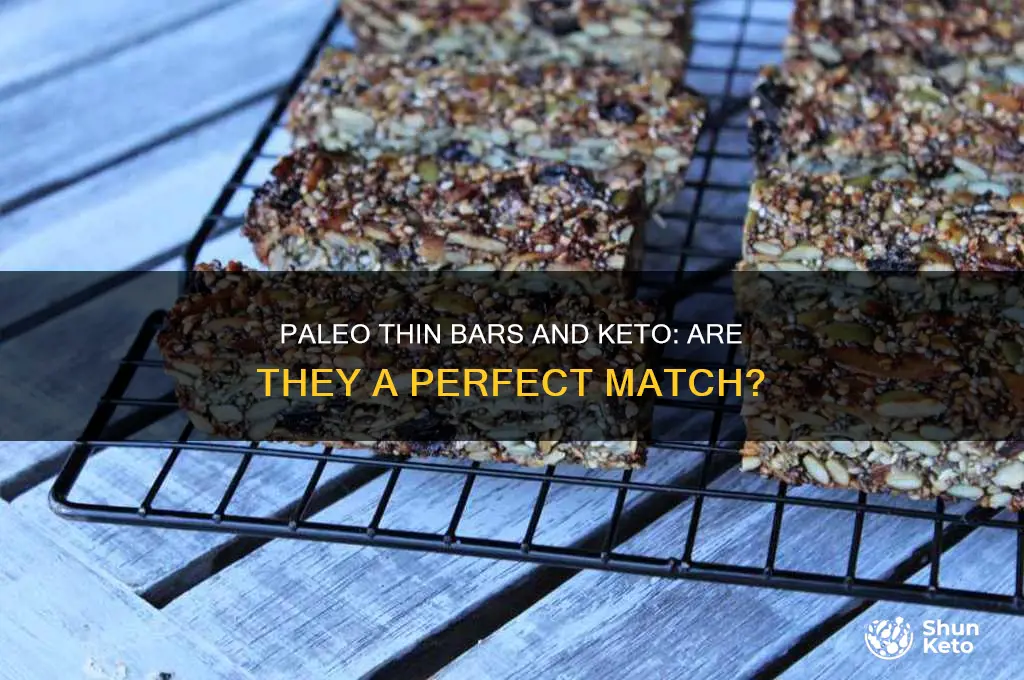 are paleo thin bars keto