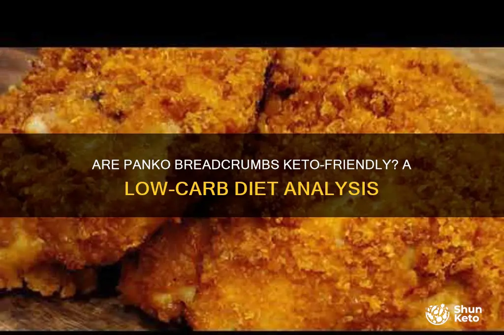 are panko breadcrumbs keto