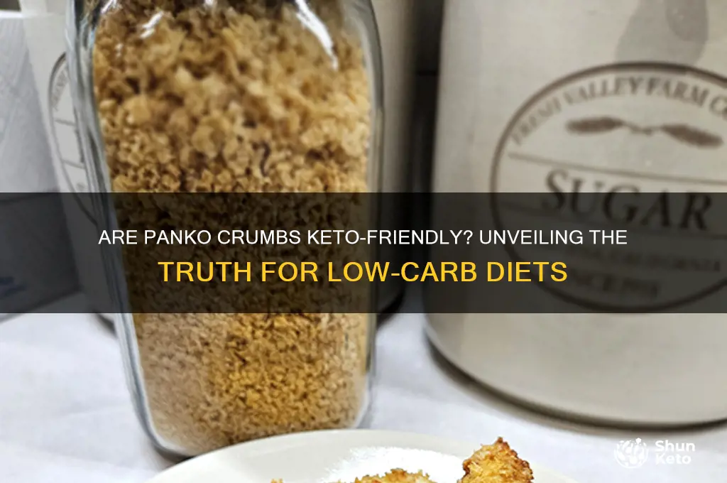 are panko crumbs keto