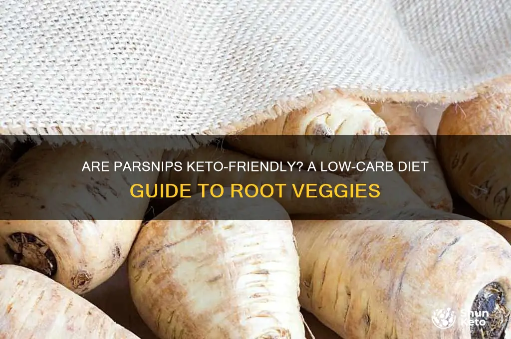 are parsnips keto