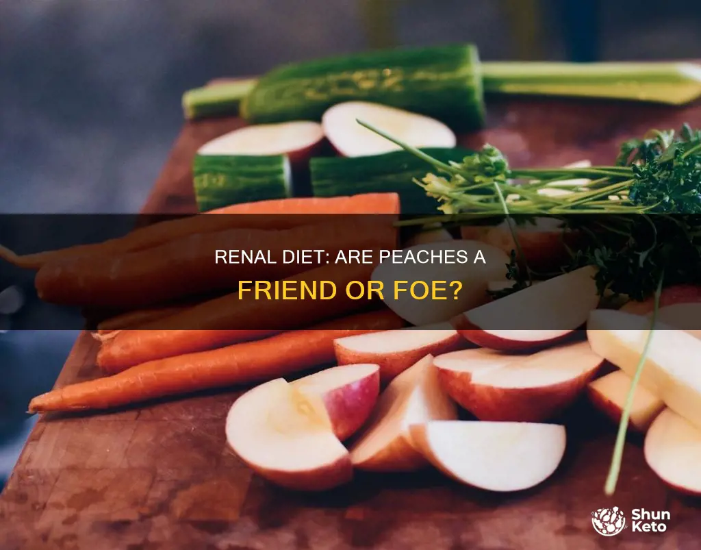 are peaches allowe in renal diet