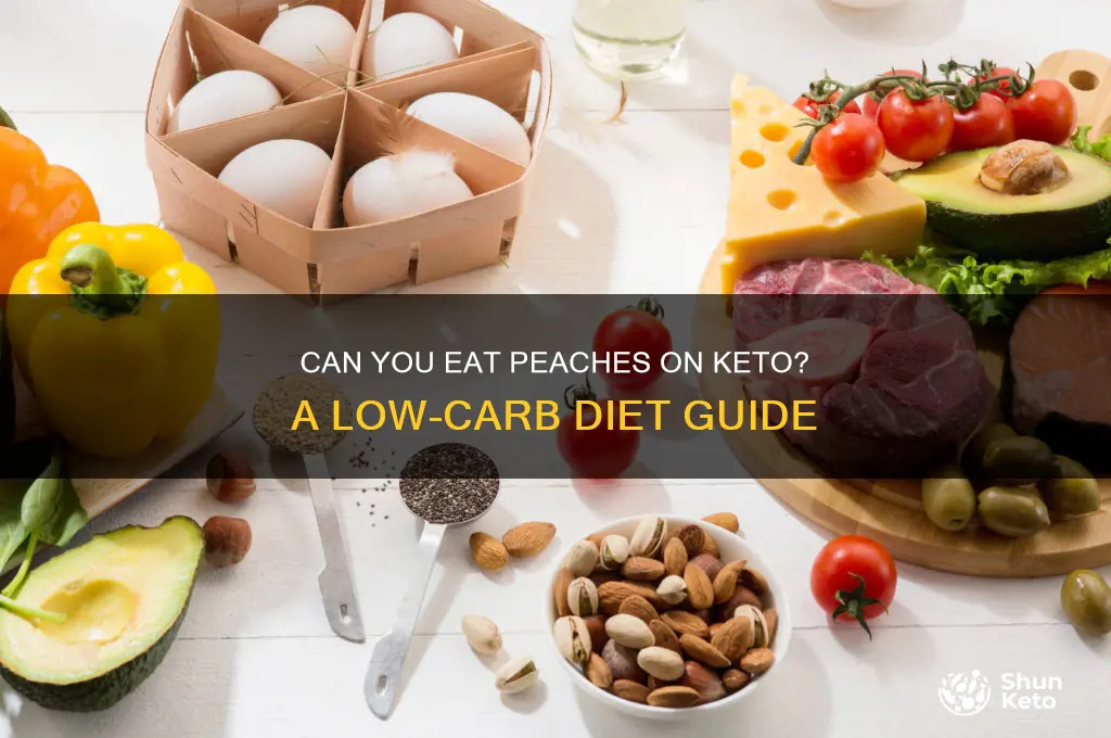 are peaches allowed on keto diet