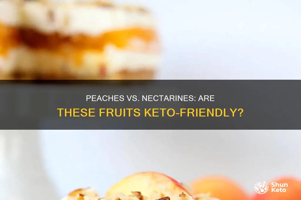 are peaches and nectarines keto