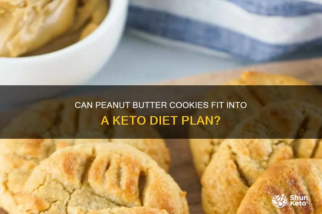 are peanut butter cookies keto