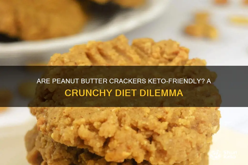 are peanut butter crackers keto