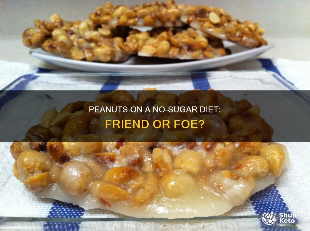 are peanuts ok on no sugar diet