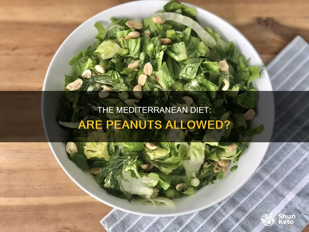 are peanuts on mediterranean diet