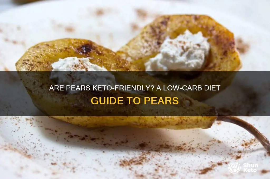 are pears keto