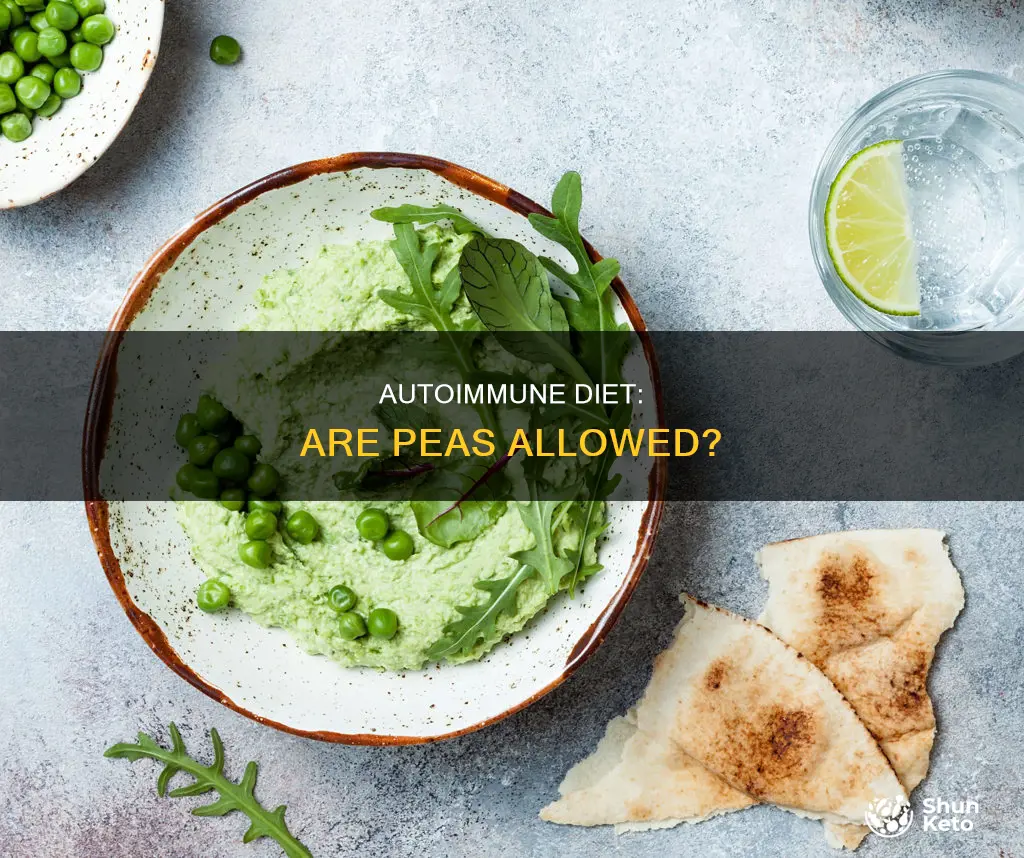 are peas allowed on an autoimmune diet