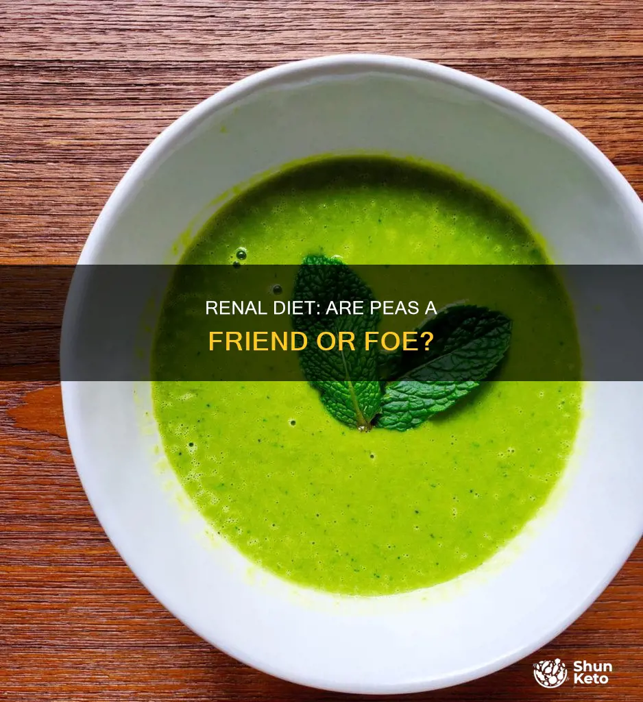 are peas ok for renal diet