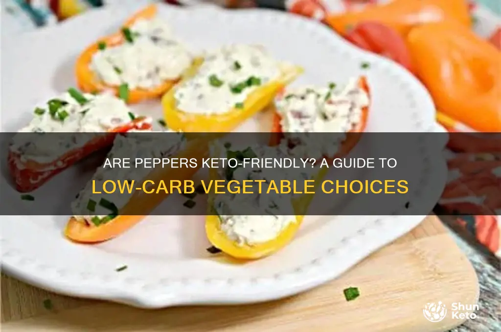 are peopers keto