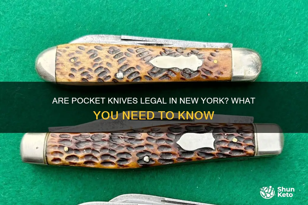 are people aloud po ket knives in new york