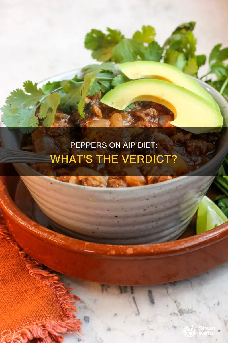are peppers allowed on aip diet