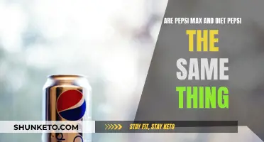 Pepsi Max and Diet Pepsi: What's the Difference?