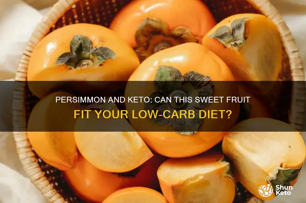 are persimmon keto