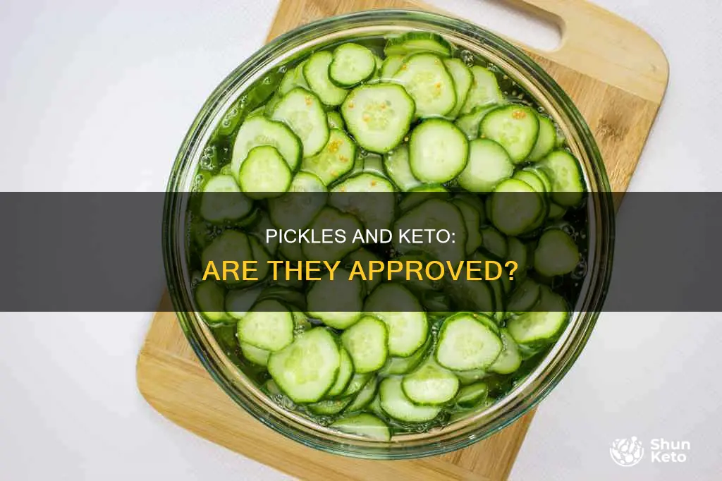 are pickles keto approved