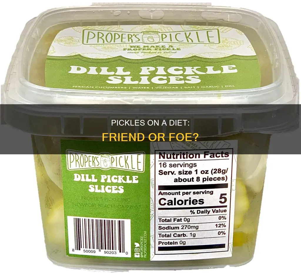 are pickles ok on a diet