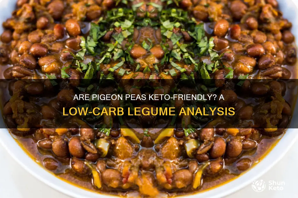 are pigeon peas keto