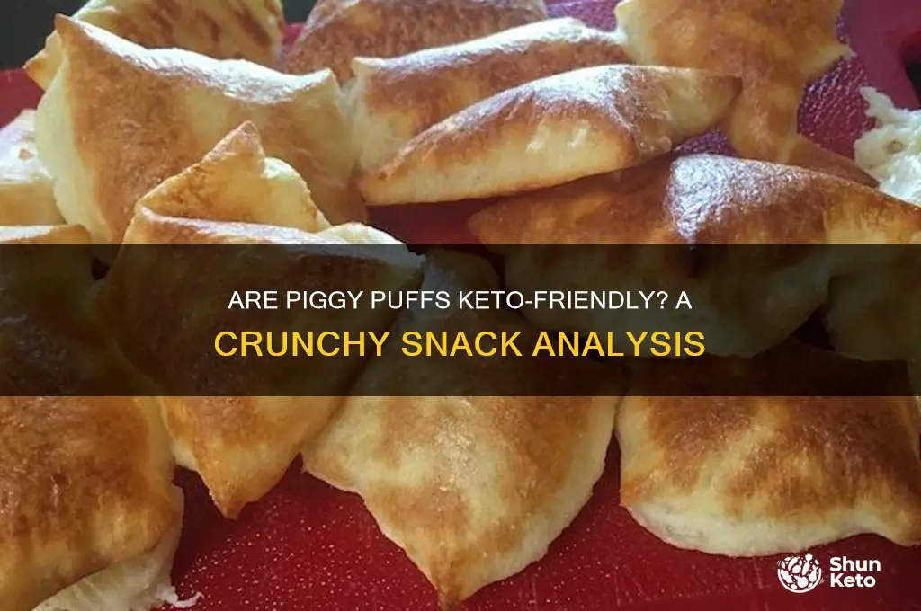 are piggy puffs keto