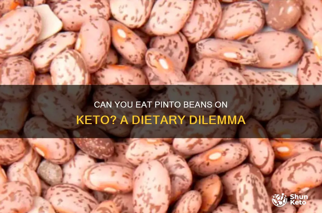 are pinto beans allowed in a keto diet
