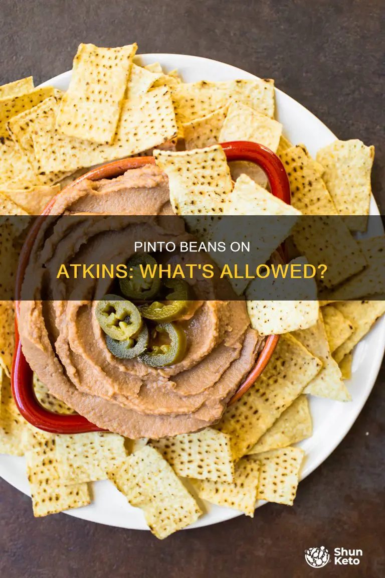 are pinto beans allowed on atkins diet