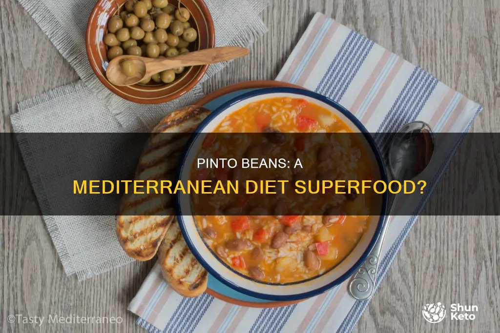 are pinto been part of the mediterranean diet