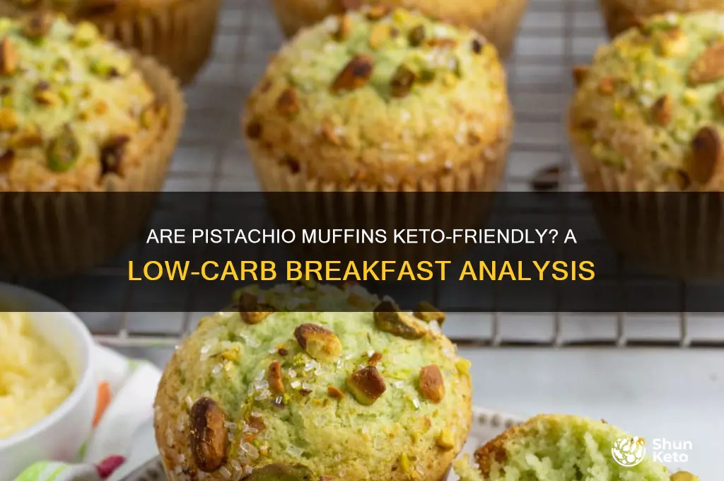 are pistachio muffins keto