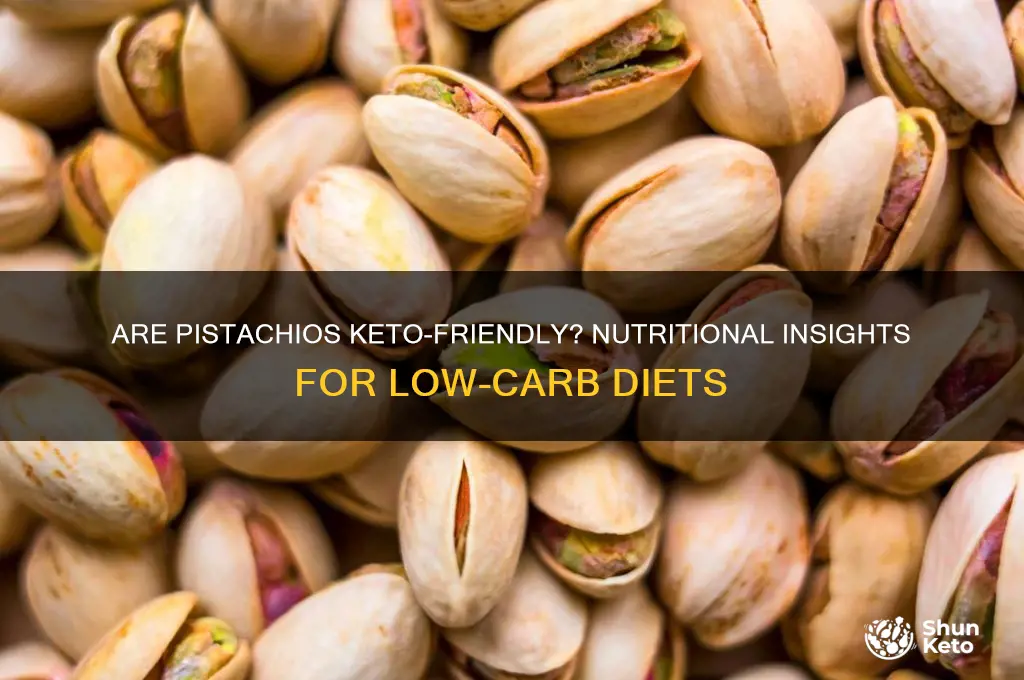 are pistachios keto compliant