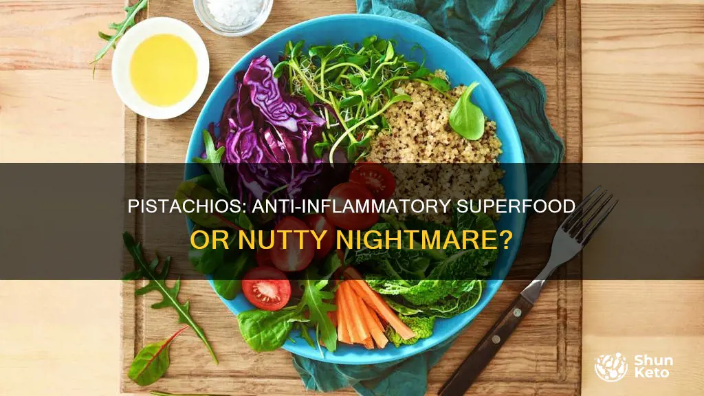 are pistachios ok for anti inflammatory diet