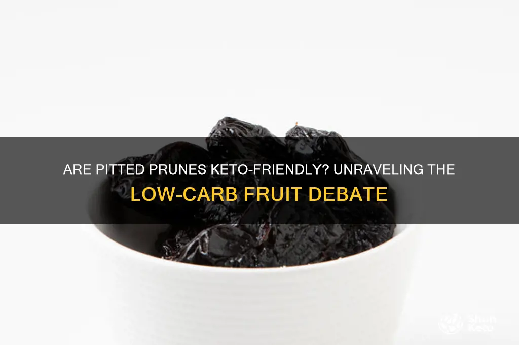 are pitted prunes keto