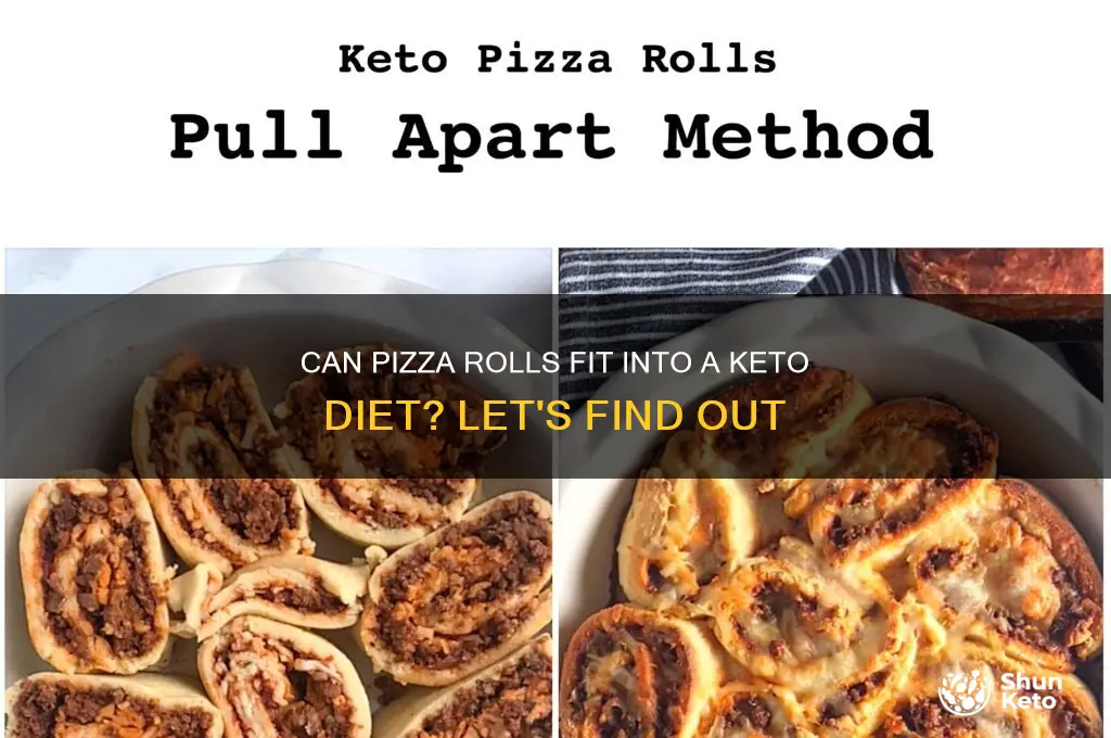 are pizza rolls keto
