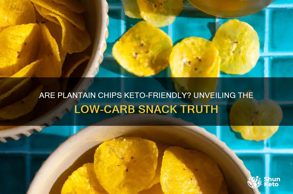 are plantain chips keto
