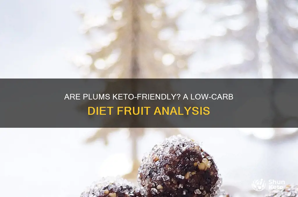 are plums keto