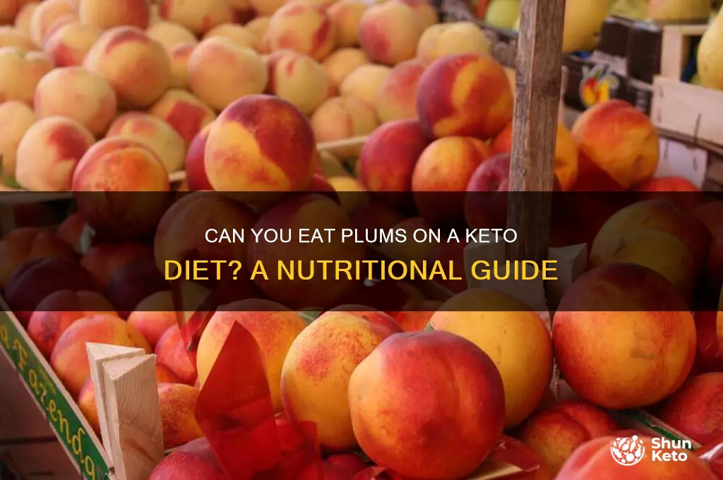 are plums on keto