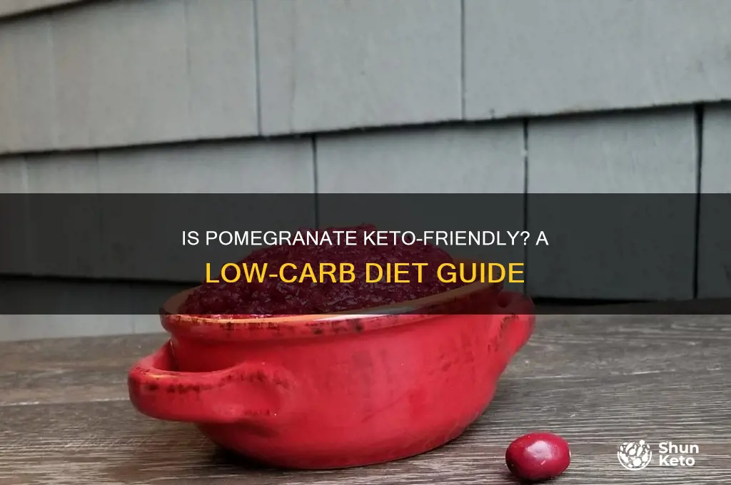 are pomegranate keto