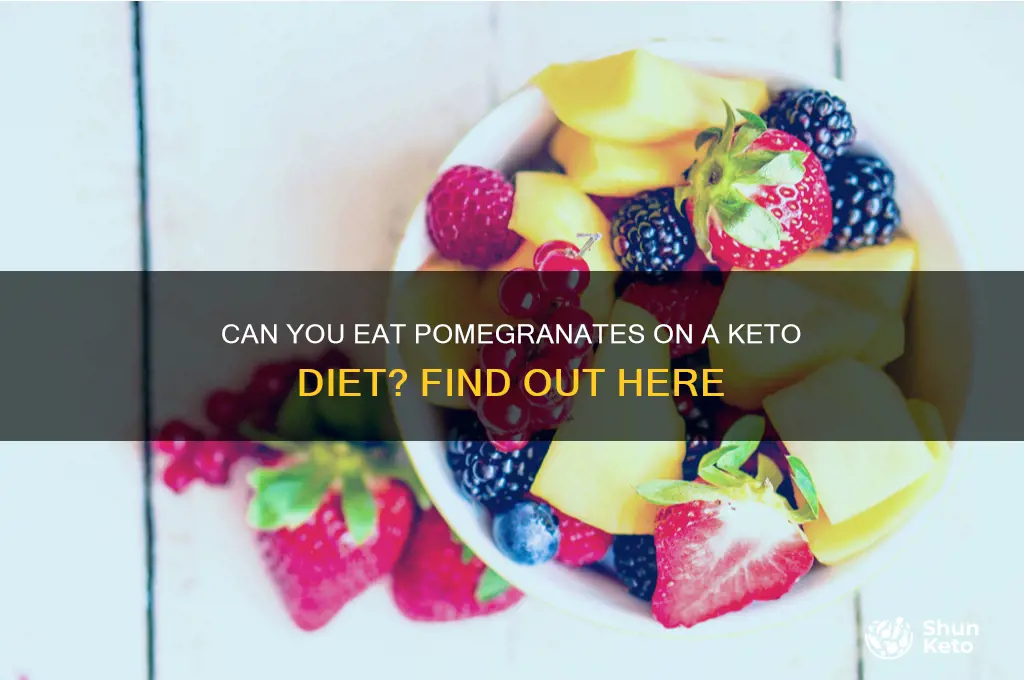 are pomegranates allowed on keto diet