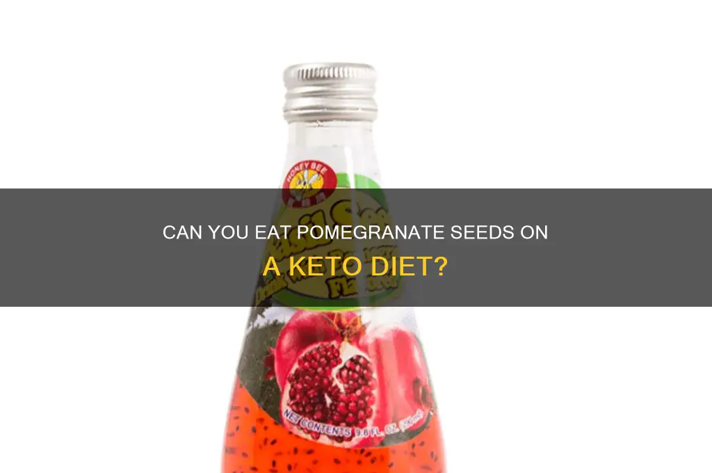 are pomegranates seeds ok on keto diet
