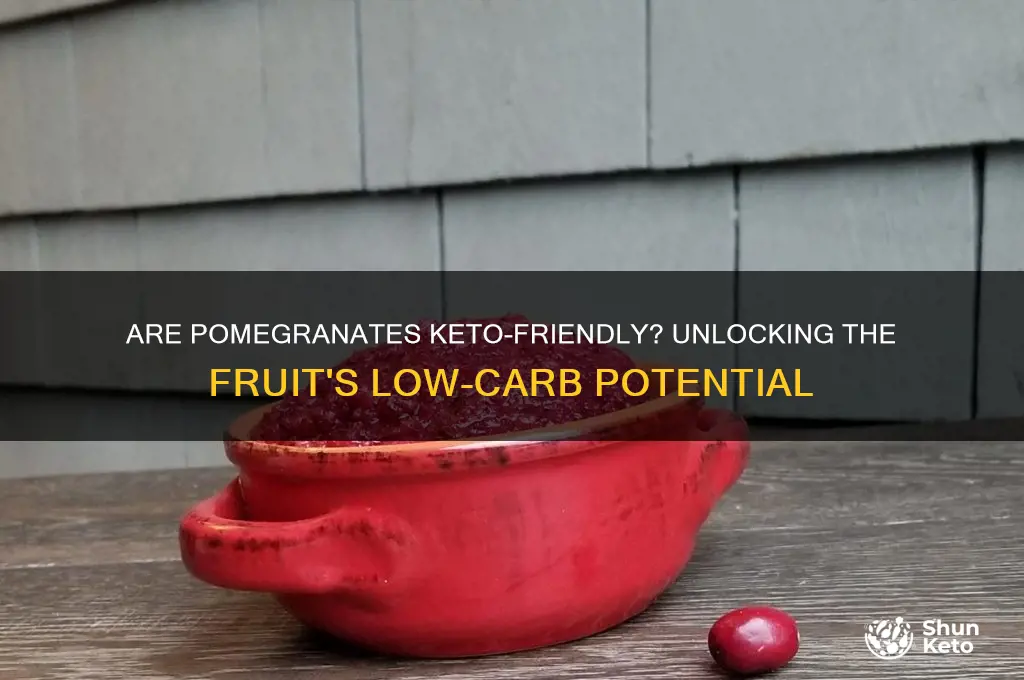 are pomegrantes keto