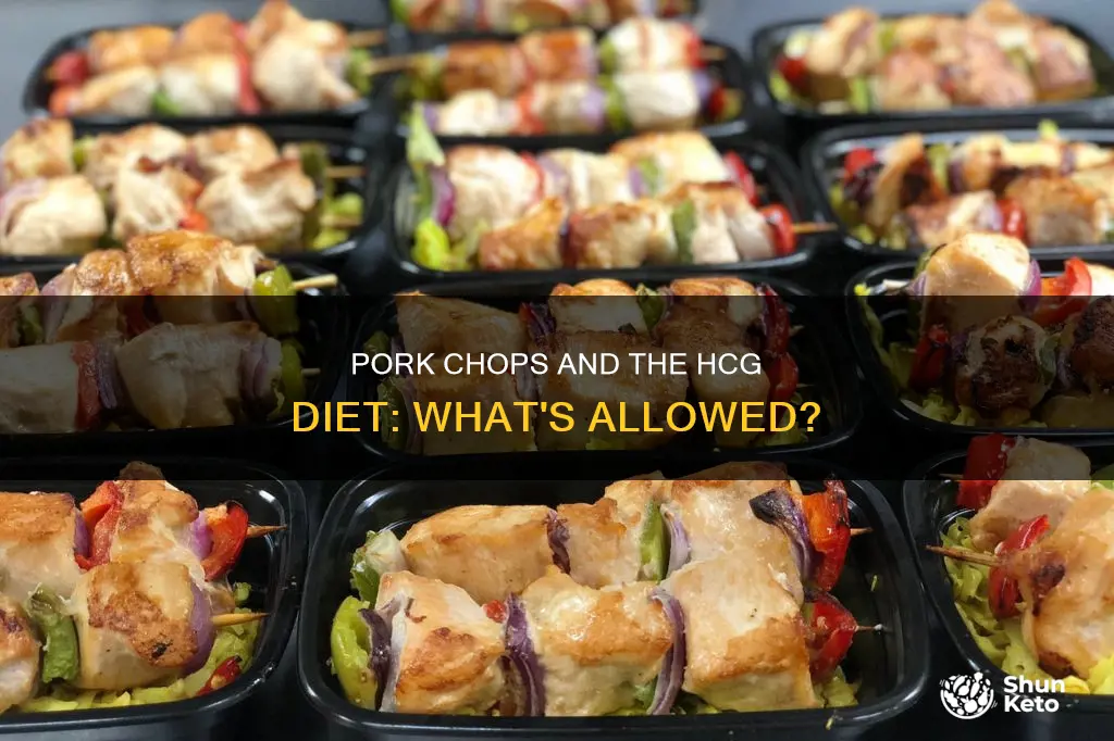 are pork chops allowed on hcg diet