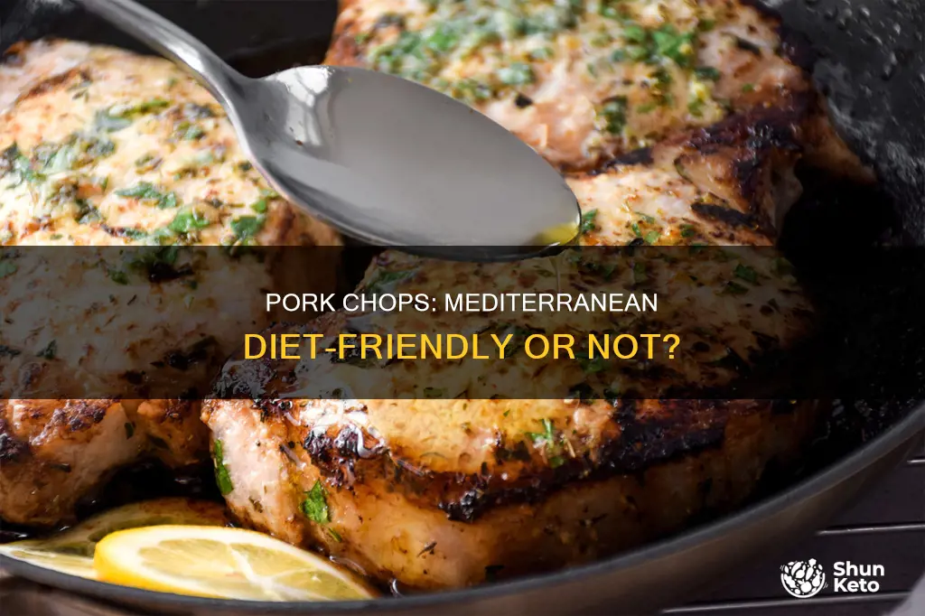 are pork chops on mediterranean diet