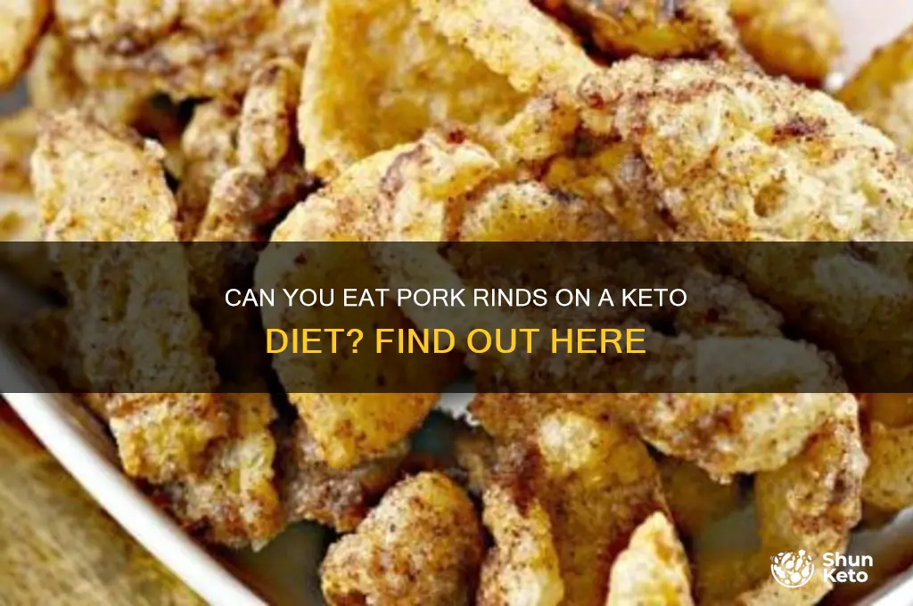 are pork rinds allowed on keto diet