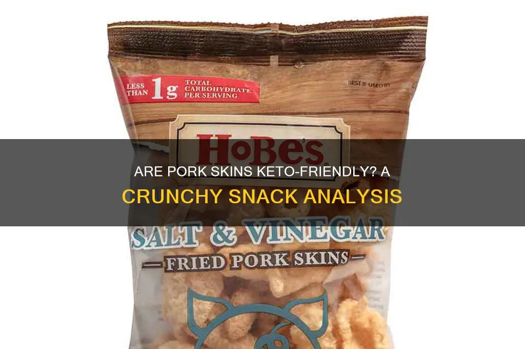 are pork skins keto