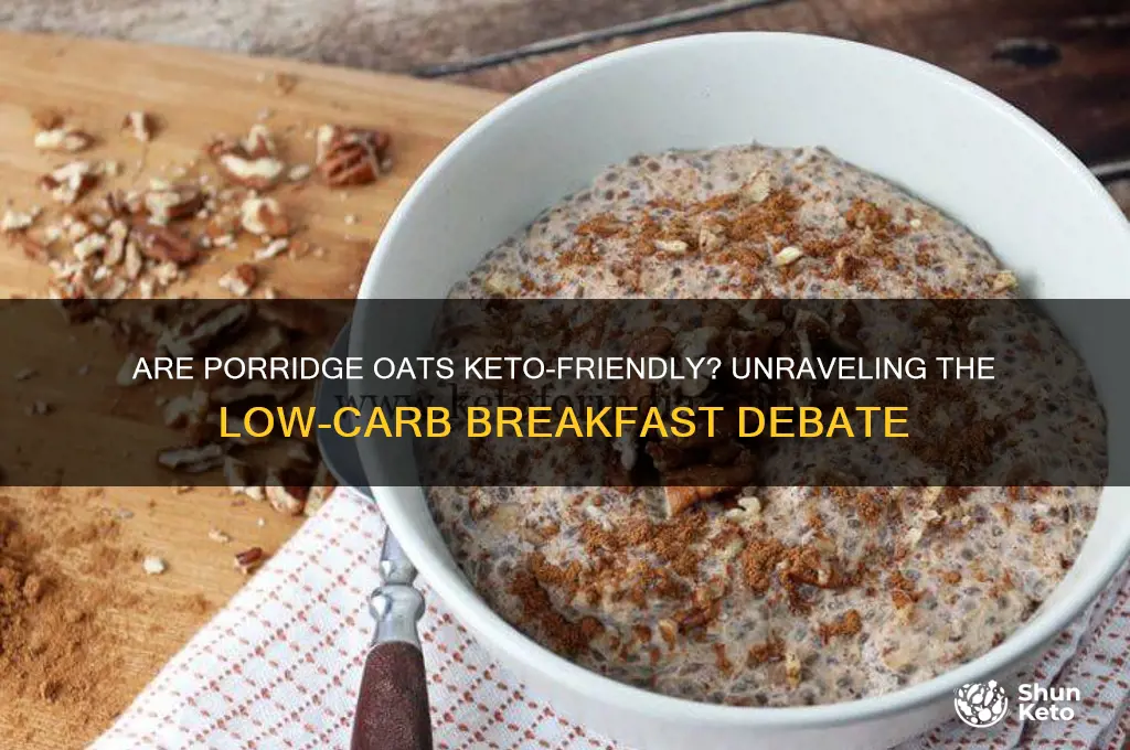 are porridge oats keto