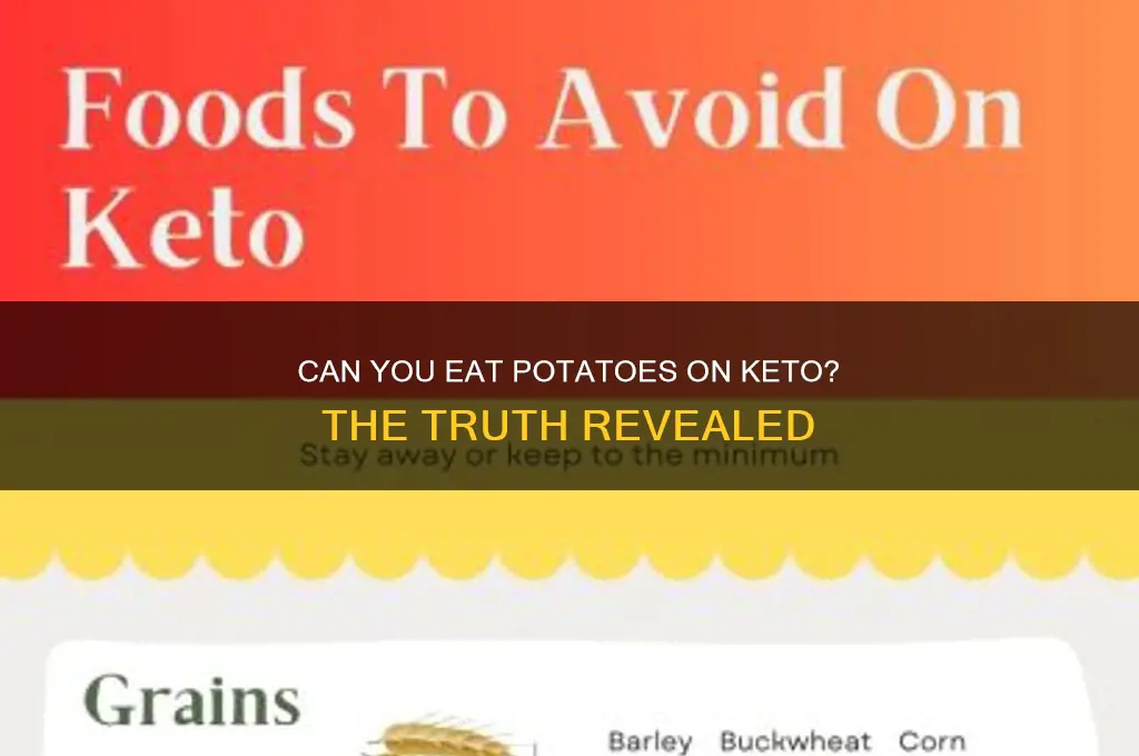 are potatoes included in the keto diet