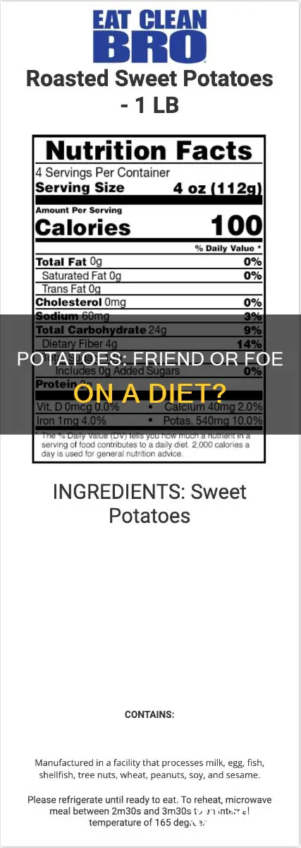 are potatoes ok on a diet